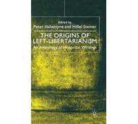Peter Vallentyne Hillel Stei The Origins of Left-Libertarian (Copertina rigida)