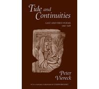 Peter Viereck Joseph Brodsky Tide and Continuities (Copertina rigida)
