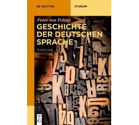 Peter von Polenz Geschichte der deutschen Sprache (Tascabile) De Gruyter Studium