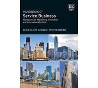 Peter W. Daniels Handbook of Service Business (Copertina rigida)
