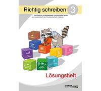 Peter Wachendor Richtig schreiben 3 (Lösungsheft): Selbstständig stra (Broschre)