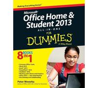 Peter Weverka Microsoft Office Home and Student Edition 2013 All-in- (Tascabile)