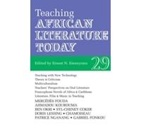 Peter Wuteh Vakunta ALT 29 Teaching African Literature Today (Tascabile)