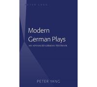 Peter Yang Modern German Plays (Tascabile)