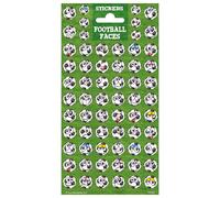 Peterkin 5120 Football Faces Twinkle Stickers