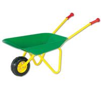 Peterkin The Toy Company 13387 Outdoor - Carriola Giocattolo in Metallo, Colore: Verde/Giallo