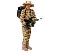 Peterkin WORLD PEACEKEEPERS Action Figure e accessori S.A.S. da 30,5 cm | Scala 1:6 | Action Figure e accessori | Età 3+, mimetico