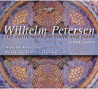 Petersen/ De Haas - Die Werke Fur Violine Und Klav (2 CD)