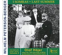 Wilhelm Peterson-Ber Complete Piano Music Volume 2, The - Last Summer (Hoj (CD)