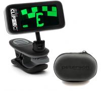 Peterson SC-HDC StroboClip Tuner Bundle con StroboClip HD Clip-On Tuner Case