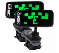 Peterson StroboClip HDC Accordatore per chitarra con clip, precisione ±0,1 centesimi per acustica, elettrica, basso, violino, ukulele, confezione da 2