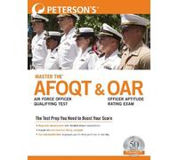 Peterson's Master the™ Air Force Officer Qualifying Test (AFOQT) & O (Tascabile)