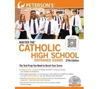 Peterson's Master the Catholic High School Entrance Exams (Tascabile)