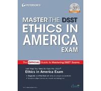 Peterson's Master the DSST Ethics in America Exam (Tascabile)