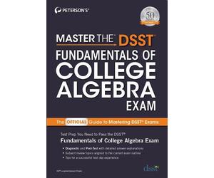 Peterson's Master the DSST Fundamentals of College Algebra Exam (Tascabile)