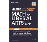 Peterson's Master the DSST Math for Liberal Arts Exam (Tascabile)
