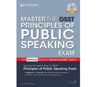 Peterson's Master the DSST Principles of Public Speaking Exam (Tascabile)