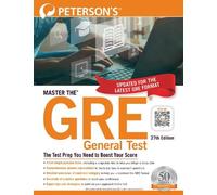Peterson's Master the GRE (Tascabile)