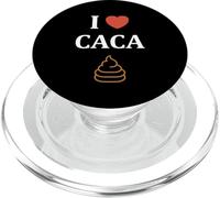 Péteur prout j'aime le caca Humour i love caca PopSockets PopGrip per MagSafe