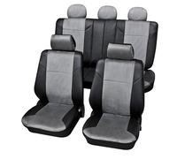 Petex 20475918 Coprisedile set universale Creta Taglia SAB 2 Vario Plus, 15 pezzi, grigio