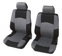 Petex 24271518 classic coprisedile 17 parti poliestere nero grigio sedile di