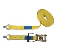 Petex 43192919 - Cinghia di tensionamento LC a 2 pezzi, cinghia di fissaggio (singolo/diretto), 2500 daN, lunghezza x larghezza 10 m, 10 m