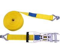 Petex 43193019 - Cinghia di tensionamento LC, cinghia di fissaggio (singolo/diretto) = 2500 daN (lunghezza x larghezza), da 10 m, 2 pezzi.