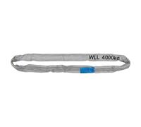 Petex 47204418 Brache Sollevamento Rotondo Schlinge WLL 4.000 kg, Lunghezza 4 m, Circonferenza 8 m, Grigio