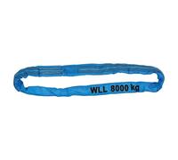 Petex 47208205 Brache Sollevamento Rotondo Schlinge WLL 8.000 kg, Lunghezza 2 m, Circonferenza 4 m, Blu
