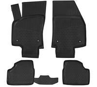 PETEX AWM58110 - Set di 4 tappetini per tutte le condizioni atmosferiche, colore: Nero