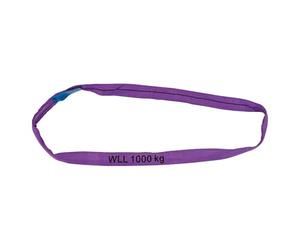 PETEX Cinghia circolare, WLL portata: 1000 kg, lunghezza 1,5 m, circonferenza 3 m, secondo DIN EN 1492-2, viola