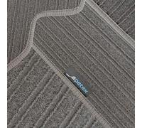 PETEX Jona - Tappetino per auto, vestibilità premium, colore argento, 1 pezzo