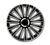 Petex Lemans PRO RB54351 Copricerchi ABS Plastic Black - 4 Pezzi