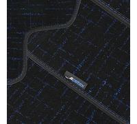 PETEX MODERN - Tappeti per auto, vestibilità premium, posteriori, blu, 2 pezzi