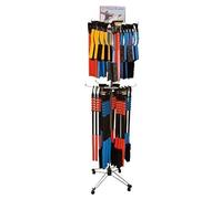 Petex - Schermo per sbattere, 12 Armi, 4 Ruote, Base di 55 x 55 cm