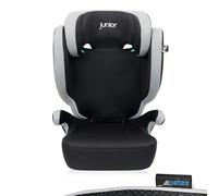 PETEX Seggiolino auto con ISOFIX - Basic Plus i-Size standard ECE R129 per bambini di circa 100-150 cm, seggiolino auto regolabile in altezza, colore grigio, 1 pezzo