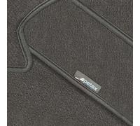 PETEX Tappetini auto su misura per Citroen C4 Hybrid dal 02/2024, set di tappetini auto in velluto - grafite urano, 4 pezzi