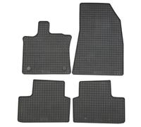 PETEX Tappetini in gomma per Mitsubishi ASX dal 03/2023, set da 4 pezzi, colore nero, robusto, resistente alle intemperie
