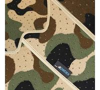 PETEX Tappeto auto per esterni, vestibilità premium, anteriore, verde oliva, 2 pezzi