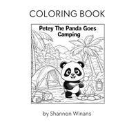 Petey The Panda goes Camping Coloring Book