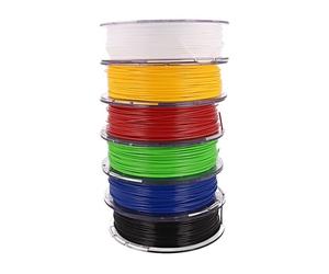 PETG-1.75-PAC 6X0.33KG Filamento: PET-G Ø: 1,75mm 220-250°C 1,98kg Tolleranza...