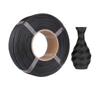 Petg Filament 1,75 mm Alta tenacia Filamento stampante 3D 1 kg Smoolare coccola di stupore per la creazione Prusa Ankermaker La maggior parte delle stampanti 3D Black White Red (Nero)