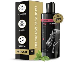 Peticare shampoo cavalli contro acari e funghi, elimina le uova di aca