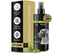 Peticare spray anti-simulidi mosca nera e culicoides per cani, protezi
