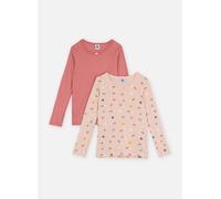 Petit Bateau - 2 Tee Shirts ML A0BGS00 Multicolore - Abbigliamento 5A Multicolore