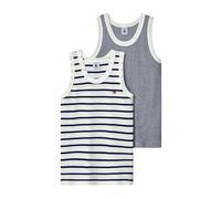 Petit Bateau A01DS, Canotta (Pacco da 2) Bambini e ragazzi, Variante 1, 8 anni