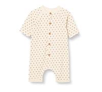Petit Bateau A050U, Tuta lunga Unisex - Bimbi 0-24, Bianco Avalanche/Multicolore, 0-3 mesi