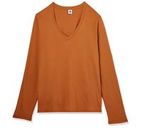 Petit Bateau A05UO, Maglietta a maniche lunghe Donna, Marrone Ecureuil, XXS