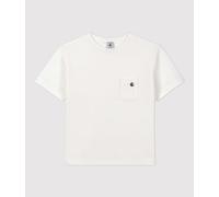 Petit Bateau - Tee Shirt Francesco Bianco - Abbigliamento - Taglia 10A 10A Bianco