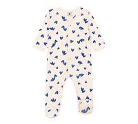Petit Bateau A083C, Pigiama dormi bene Unisex - Bimbi 0-24, Bianco Avalanche/Multicolore, 12 mesi